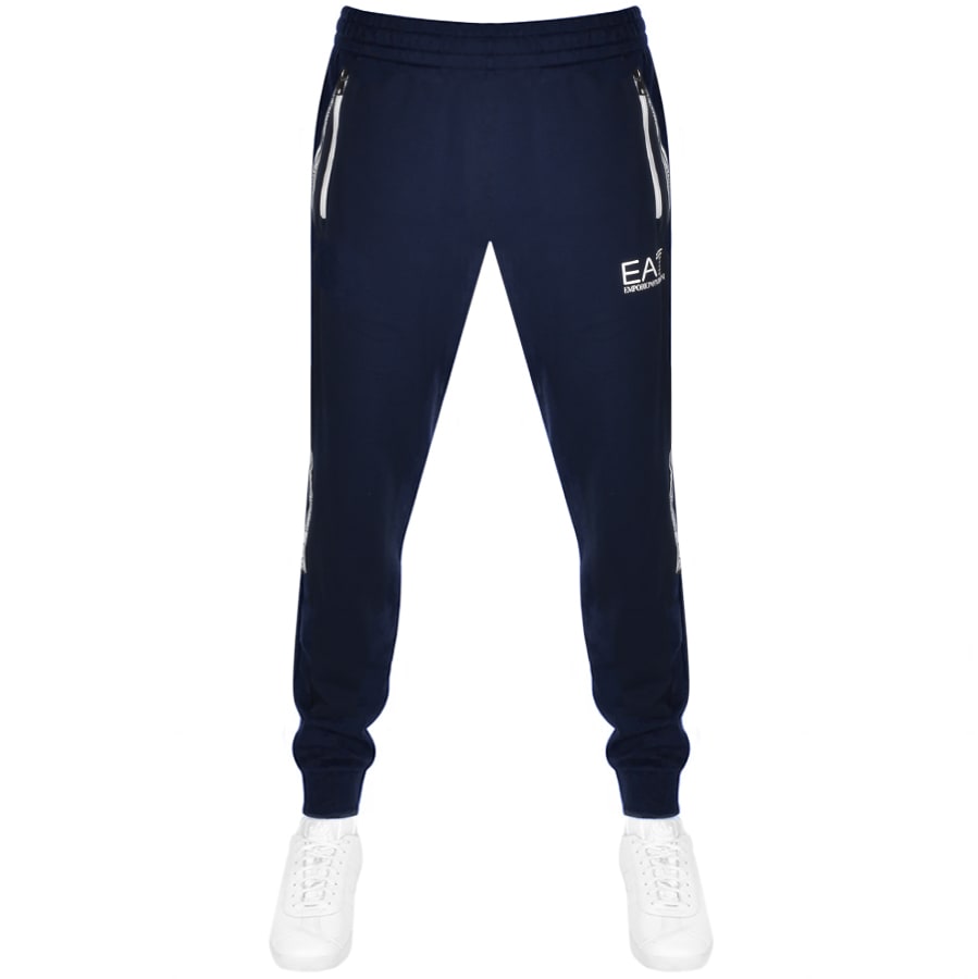 Alternative Image for ProductEA7 Emporio Armani Logo Jogging Bottoms Navy1